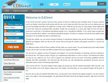 Tablet Screenshot of eddirect.com